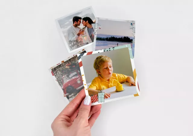 Печать фотографий в стиле Polaroid